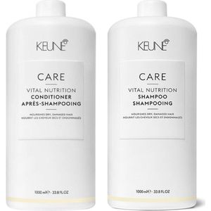 Keune Care Vital Nutrition Shampoo 1000 ml & Conditioner 1000 ml