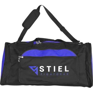 Stiel Sporttas - Large - Zwart met Blauw - 70 x 38 x 28cm