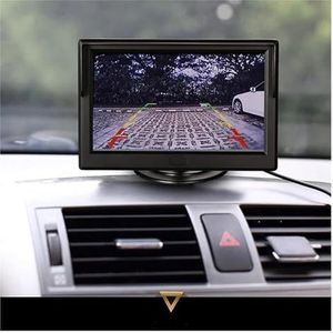 Achteruitrijcamera Voor Auto Backup Camera/Achteruitrijcamera/DVD/Mediaspeler 5 Inch 800X480 TFT LCD HD Scherm Monitor Met Dual Montagebeugel Nachtzicht Achteruitrijcamera