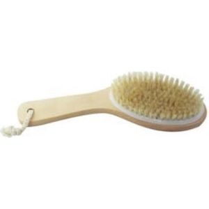 Houten Badborstel Kort Natural