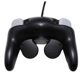 2 PCS Single Point Vibrating Controller Wired Game Controller voor Nintendo NGC / Wii  productkleur: groen