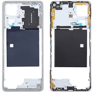 BMSD TTYKK Voor Redmi Note 12 Pro+ middelste framerandplaat (Color : Silver)