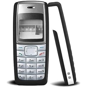 BMSD WWRTT Voor Nokia 1110/1112 Volledige behuizing (Color : Black)