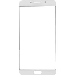 DRCD ATTYKK for Samsung Galaxy A9 (2016) / A900 10 stuks voorscherm buitenste glazen lens (Color : White)