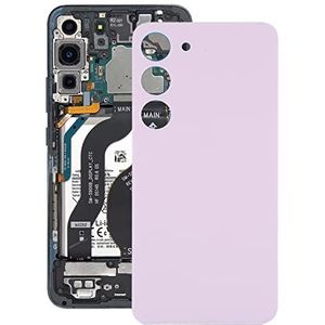 DDHK TTYKK voor Samsung Galaxy S23 SM-S911B glazen batterij achterkant (Color : Pink)