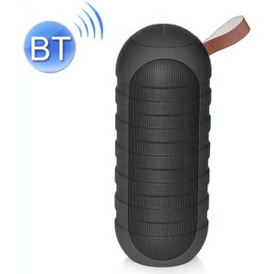 NewRixing NR-3025 TWS Outdoor Portable Splashproof Bluetooth Speaker with Flashlight Function(Black)
