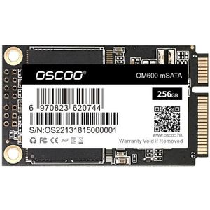 OSCOO OM600 MSATA Computer Solid State Drive  Capaciteit: 256 GB