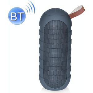 NewRixing NR-3025 TWS Outdoor Portable Splashproof Bluetooth Speaker with Flashlight Function(Blue)