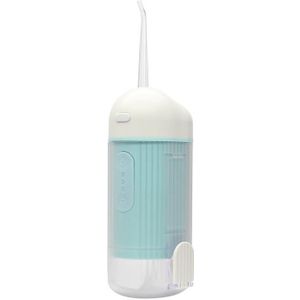 A68 intrekbare elektrische dentale flusher draagbare water tandheelkundige floss huishoudelijke tandenreiniger (gradint blauw)