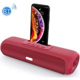 NewRixing NR-2027 TWS Long Bar Shaped Bluetooth Speaker with Mobile Phone Holder(Red)