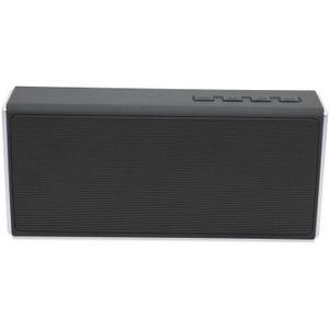 NewRixing NR-5012 Desktop Plating Bluetooth Speakerr  ondersteuning handsfree bellen / TF-kaart / FM / U Disk (grijs)