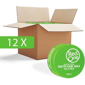 Red one Green Hair Wax| Haarwax| Haargel| Gel| Aqua wax| Groen Aqua haarwax| 12 stuks| 12 pieces