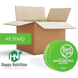 Red one Green Hair Wax| Haarwax| Haargel| Gel| Aqua wax| Groen Aqua haarwax| 48 stuks| 48 pieces