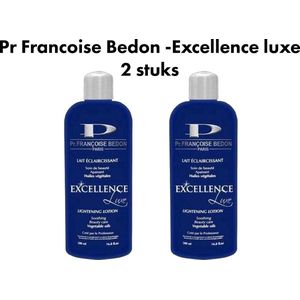 Pr Francoise Bedon -Excellence luxe lightening lotion 2 stuks