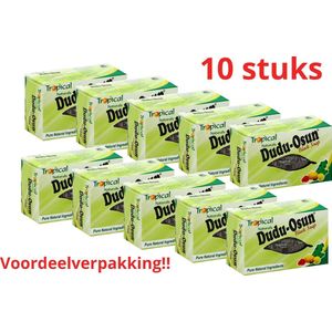 Dudu Osun Black Afrika Soap - Zwarte Afrikaanse Zeep - 10 stuks Black Soap