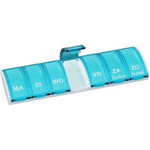 Pillendoosje - 7 Vakken - Pillen Planner - Medicijndoos - Handige Opbergdoos - Medicijn Bewaardoos - Dag Aanduiding - 7 Dagen ✅