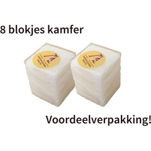 Kamfer Tabletten - Camphor Refined Tablets - 8 stuks