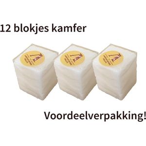 Kamfer Tabletten - Camphor Refined Tablets - 12 stuks