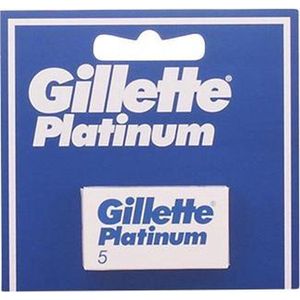 Gillette - GILLETTE PLATINUM 5 uds - Shavette - Safety Razor Blades - 10 stuks