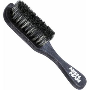 NISH MAN professionele kapper fade brush maat S met echt beuken handvat & natuurlijke haren