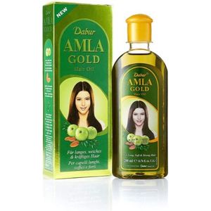 Dabur Amla Gold Haarolie - Hair Oil - Hoofdhuid Massage - 2 x 300 ml - 2 stuks