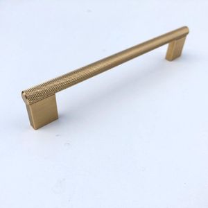 Greep Messing 160 mm meubelgreep - keukengreep - kastgreep -  messing greep - incl. schroeven - H019
