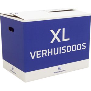 XL Verhuisdozen Professioneel - 40 stuks - 96 Liter - Extra stevig - Automatisch opzetbaar - Direct gebruiksklaar - Opbergbox