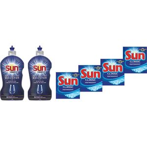 Sun zout 4kg + 2x Sun Optimum dry & shine spoelglans