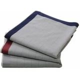 Swan 6 stuks Heren zakdoeken - Grey Lord - 46 - Grijs