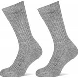 Stapp - Geitenwollen Sokken - 3-Paar - Dikke Stevige Sokken - Zwart - Acryl/Wol