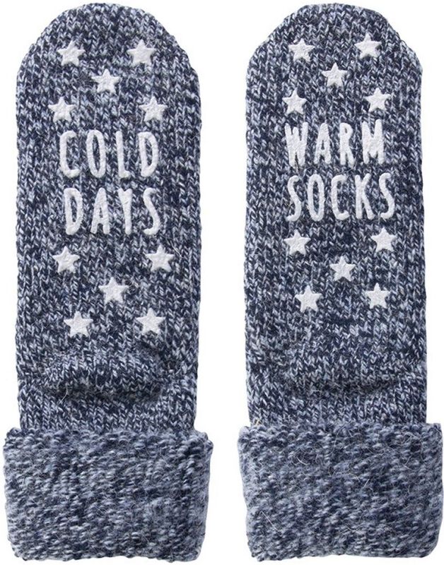 Basset - Huissokken - Blauw - Unisex - ABS