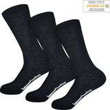 BENYSØN Bamboe Sokken - Naadloos - Dames & Heren - Zwart - Blauw - Wit