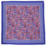 Boeren zakdoek Paisley paars 55 x 55 cm - HRBZ31.