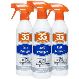 Anti kalk reiniger 3G - geeft een prachtige glans - 3x 500ml