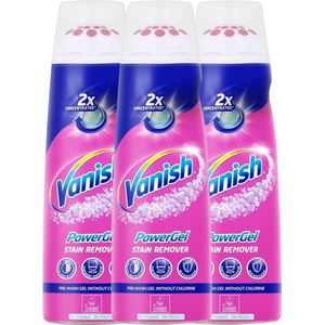 Vanish - Oxi Action Gold Powergel - Vlekverwijderaar - 200ml x3