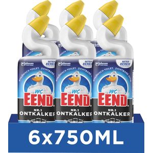 6x WC Eend Ontkalker Nr. 1 750 ml