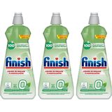 3x Finish Glansspoelmiddel Eco 0% 400 ml