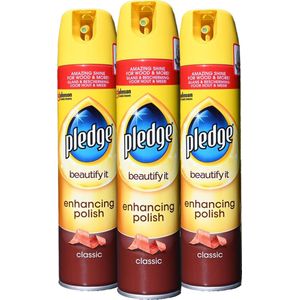 Pledge -  Meubelspray Classic 3x 250ml