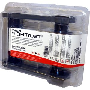 R6F003EAA (6 panel) kleuren printlint voor Evolis Primacy kaartprinter