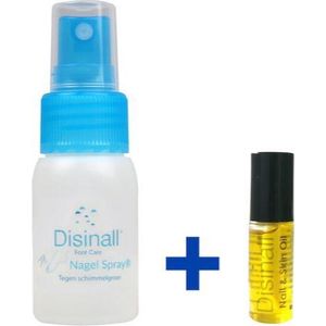 Nagel Spray + Nail & Skin Oil (voetschimmel spray en kalknagel spray in 1)