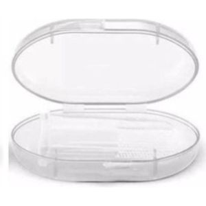 NLStuff4u - Baby tandenborstel - Doorkomende tandjes - Tandvlees massage - Vinger tandenborstel - Baby & peuter, silicone, vingertandenborstel baby - Transparant
