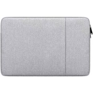 BUBM laptophoes 13 inch - Maat 34 x 24 cm - Lichtgrijs - Krasbestendig - Laptop sleeve - Laptop case - Laptop cover - Macbook - Macbook Air - Laptophoes 13 inch - Laptop tas 13 inch