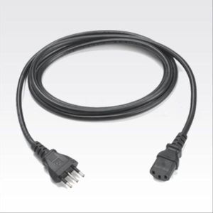 Zebra power cord, C13, IT