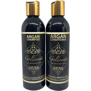 Shampoo Voordeelverpakking - Arganolie 100% puur - Verzorgend - Hydraterend - Versterkend - Vrij van Sulfaten (SLS), Silliconen, Parabenen en Paraffine