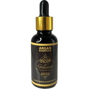 Kerstcadeau- Baardolie - Arganolie 100% puur - Hydraterend en Verzorgend - Baardgroei - baard olie - 30ml