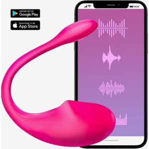 Draagbaar vibratie ei - Vibrerend - Via app te bedienen - Seks toys voor vrouwen - Seks toys voor mannen - Roze - Siliconen