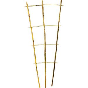 Ferrarium bamboo rek  60 cm hoog - bamboe rek - Plantensteun bamboo - Tomaten klimrek - Plantenrek Trellis Moestuin - klimrek trellis - bamboe rek kamerplant