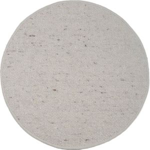 Veer Carpets - Karpet - Groen - Wol Jute - Rond Ø120 cm