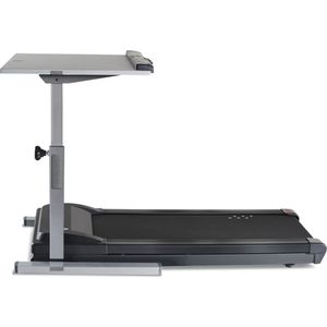 LifeSpan - Bureau Loopband TR1200 DT5 48 - Inclusief Bureau - Blad 122cm breed - Elektronisch Verstelbaar - Antraciet