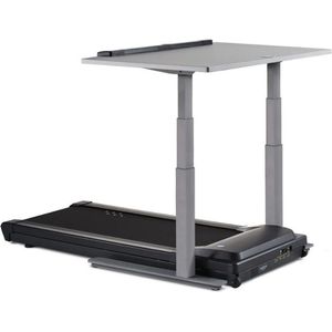 LifeSpan - Bureau Loopband TR1200-DT7-38 - Inclusief Bureau - Blad 96cm breed - Elektronisch Verstelbaar - Display - Grijs